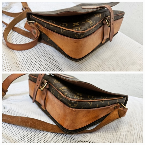 AUTHENTIC LOUIS VUITTON Cartouchiere GM Monogram Shoulder Bag - Picture 9 of 16